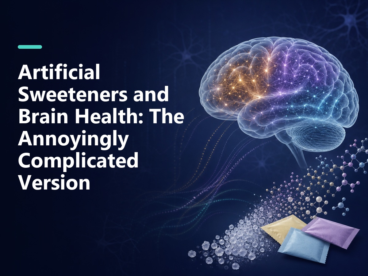 Artificial sweeteners and brain health article header