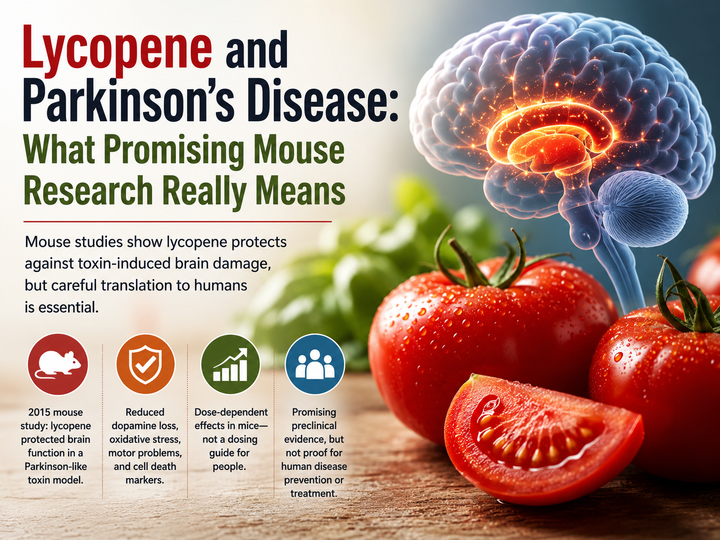 Lycopene and Parkinson's disease graphic abstract