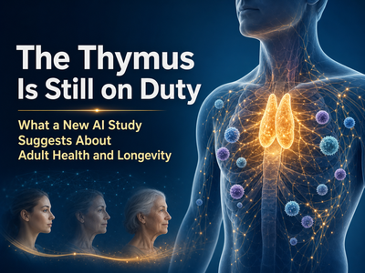 Adult thymic health and longevity article header